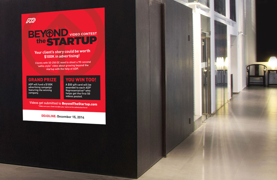 ADP Beyond the Startup Office Poster