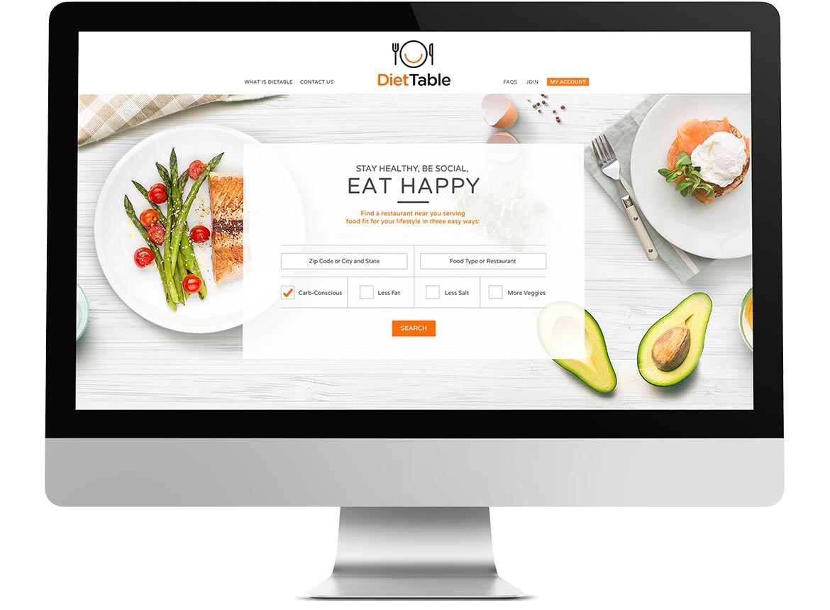 DietTable Website