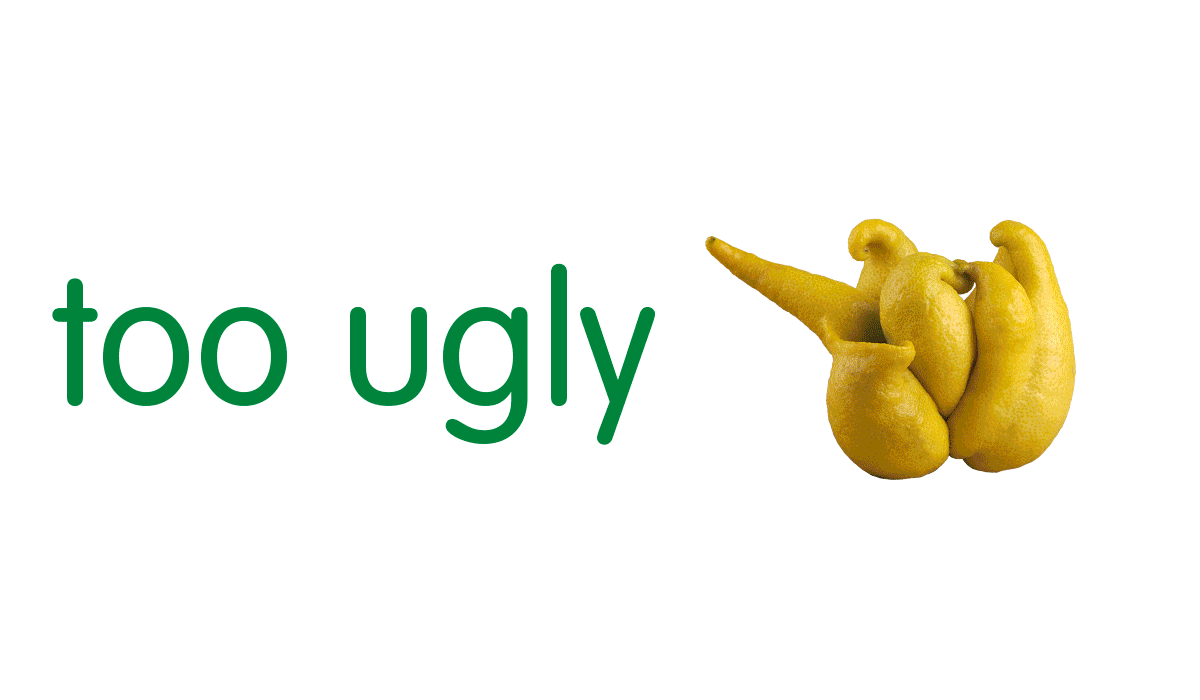 Too Ugly Fruit and Vegetables