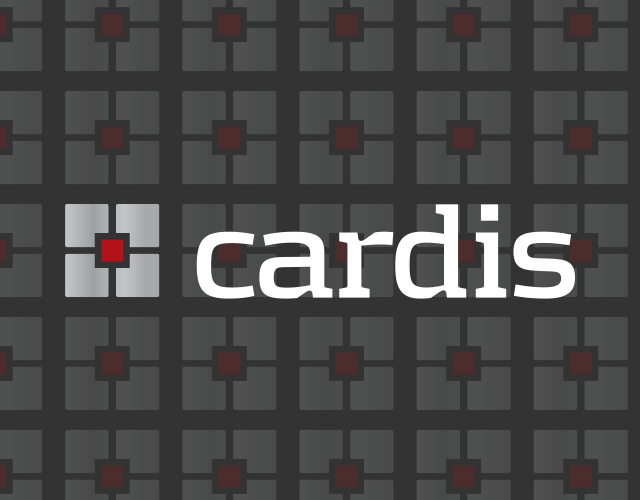 Cardis International Logo with Pattern