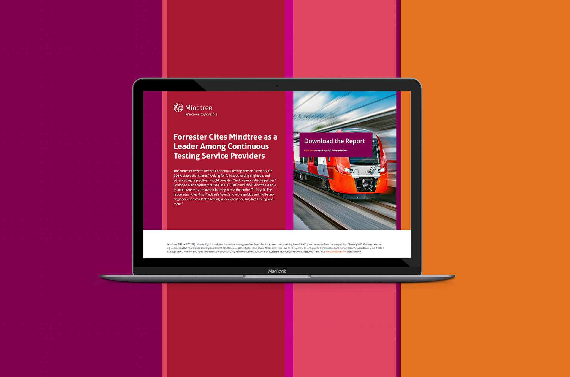 Mindtree Microsite